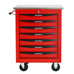 7 Drawer Rolling Tool Box Heavy-Duty Steel