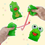 Frog and Dinosaur Stress Relief, Fidget Squeeze Toy