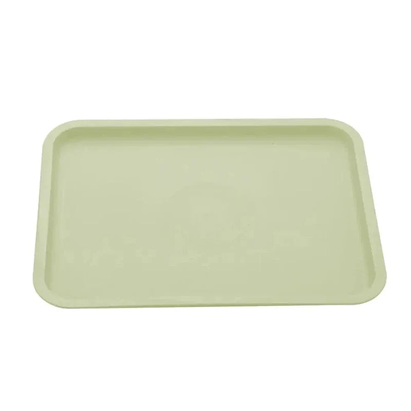 Nordic Multi-Color Rectangular Serving Tray for Food, Bread, Fruit, and Dessert