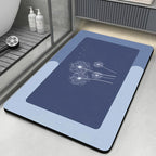 Diatomaceous Earth Bath Mat Various Designs– Quick-Dry Non-Slip Absorbent Rug