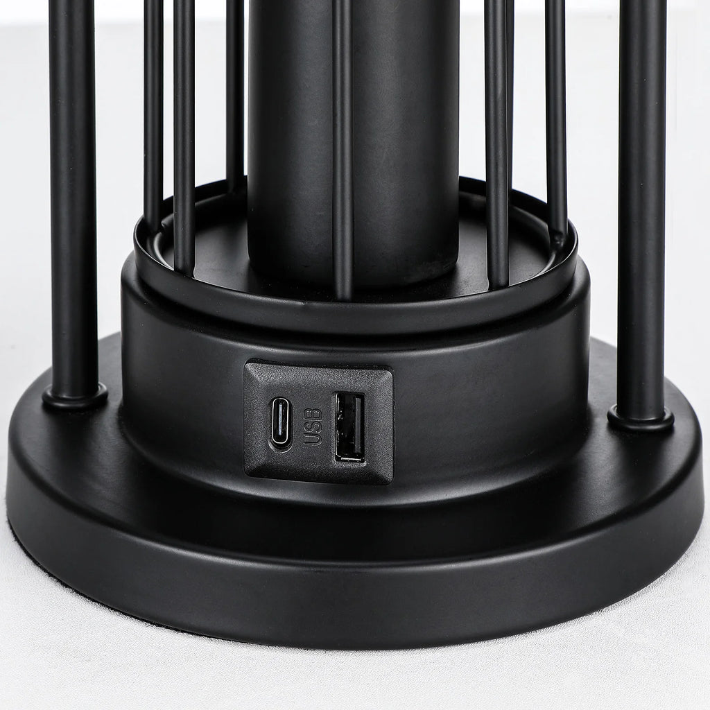 26 inch  Modern Dual LED European Table Lamp