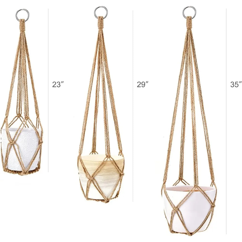 Macrame Plant Hanger Set of 3