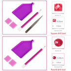 Momoart New Arrival Diamond Mosaic Colorful Flower 5D DIY Diamond Painting Rose Acrylic Craft Supplies Home Decoration