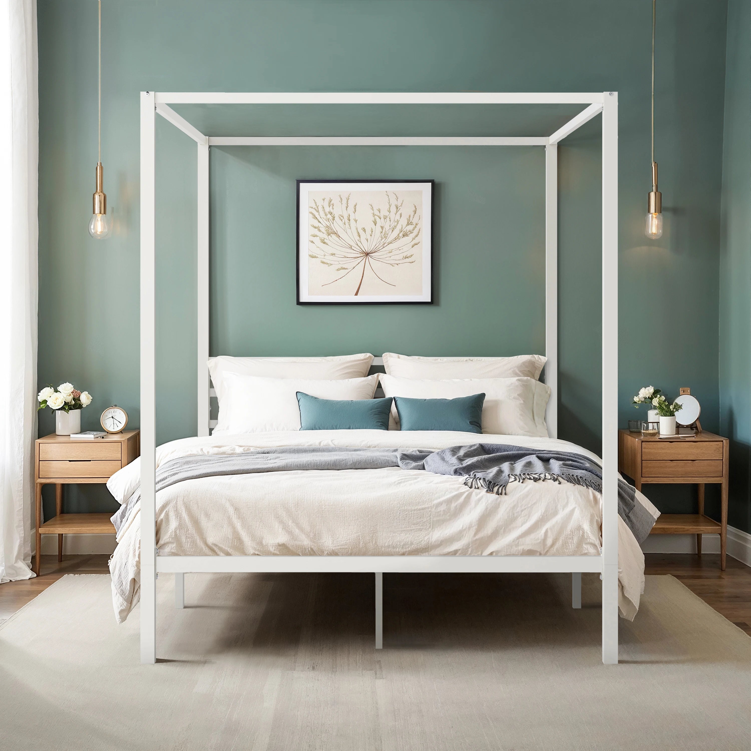 Canopy Enhanced 4-Poster Bed Frame