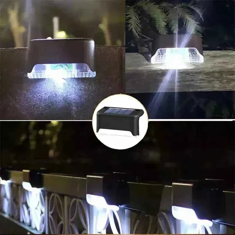 Cordless Solar LED Rail, Walkway, Wall Lights