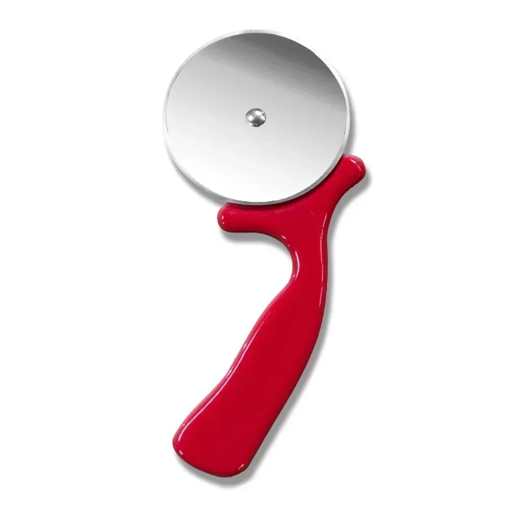 Stainless Steel Pizza Cutter Wheel | Kitchen Pastry Roller Scissor