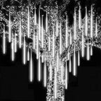LED Hanging String Lights Meteor Shower