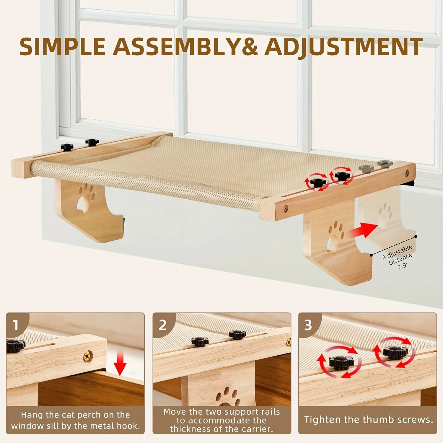 Cat Window Sill Bed Hammock