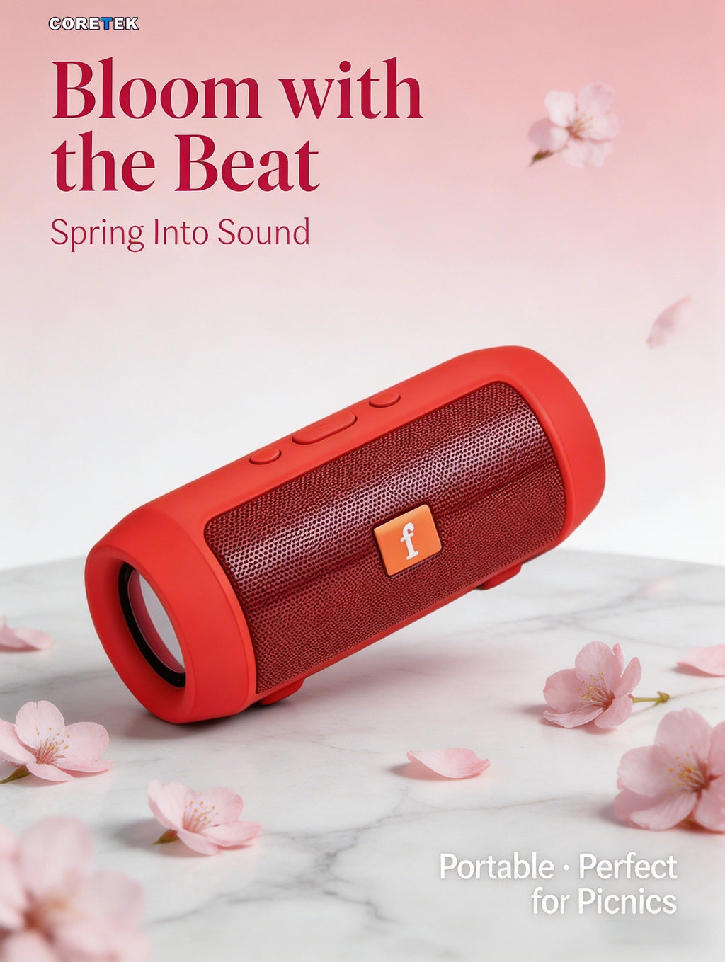 Portable Bluetooth Speaker WaterProof 2 Colors