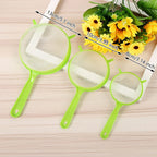 3pcs Plastic Fine Mesh Scoop, Strainer, Sieve and Colander for Baking and Cooking