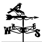 Metal Weathervane,Witch Iron Weather Vane,Sea Rover Wind Direction Indicator,Garden Decoration,Outdoor Roof Decoration,Gardening