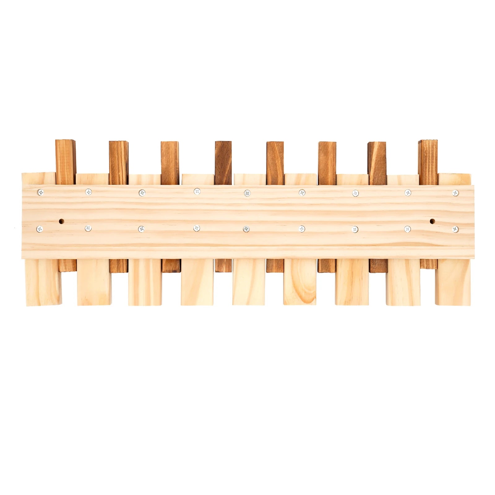 Carbonated Pine Wall Mount Coat/Towel Rack
