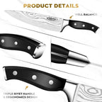 7-Piece Ultra Sharp German Chef Knife Set