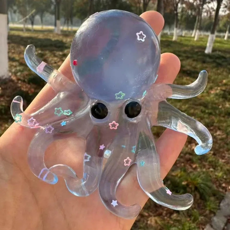 Squishy Ocean Octopus Fidget, Stress Relief Toy