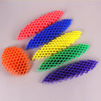 3D Telescoping Stretchable Mesh Fidget Worm Toy