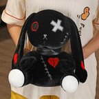 Spooky Gothic Bunny Halloween Stuffie, 3 Colors
