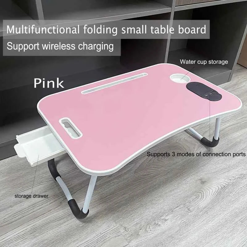 Wireless Charging Foldable Bed, Car, Chair Laptop Table