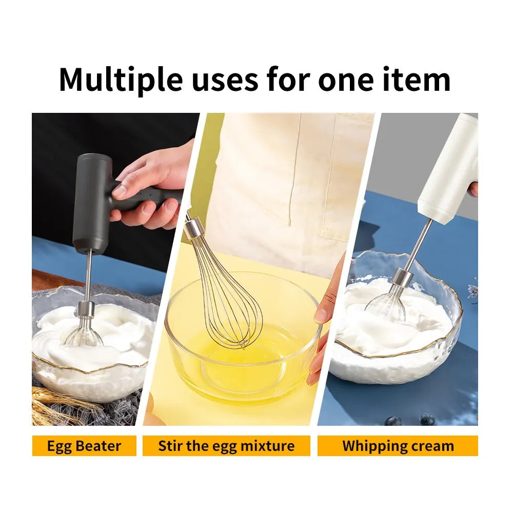Portable 3-Speed Electric Food Mixer 3-Colors