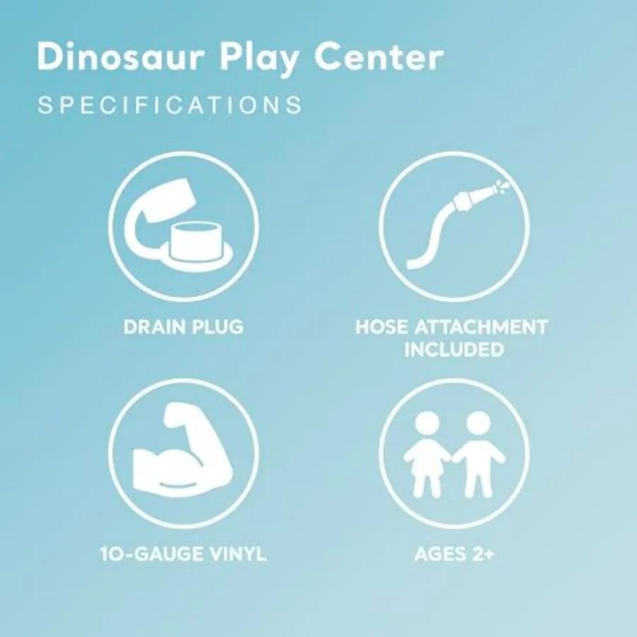 Inflatable Dinosaur Water Park