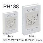 Luxury Fake Books Home Decoration Accessories for Living Room Fashion Fake Book Storage Box Simple Nordic Coffee Table Books