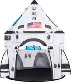 Joyfy Rocket Ship Play Tent With Tunnel