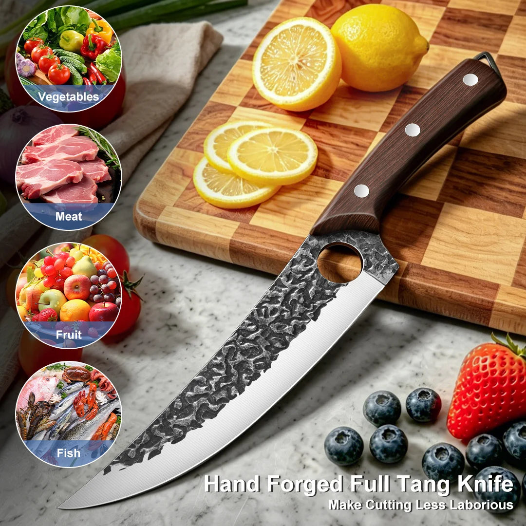6 Pcs Professional Chef's Kitchen Knife Set