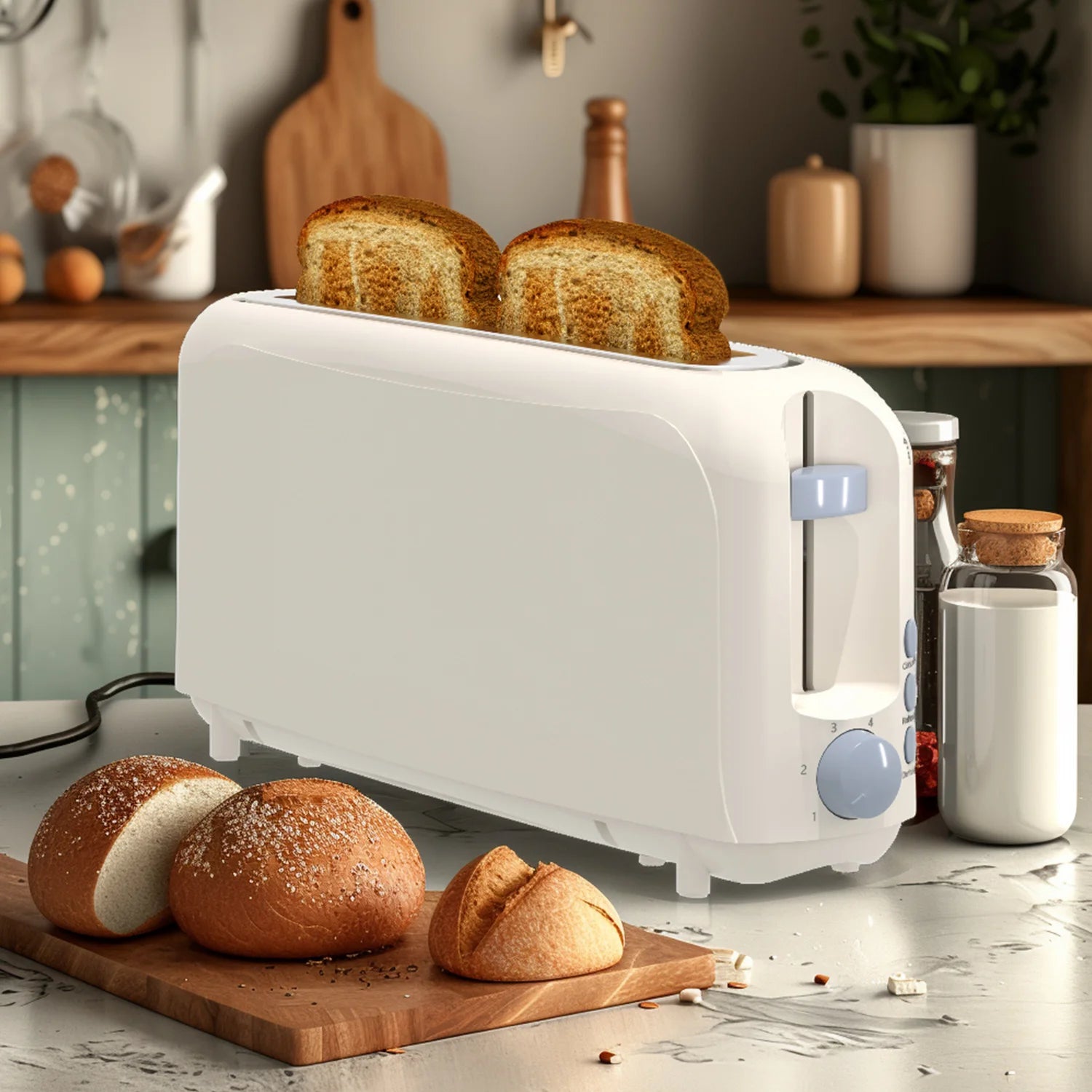 2-Slice Slim Toaster In 6 Modern Colors
