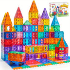 110/66/50 PCS Magnetic 3D Building Tile Sets