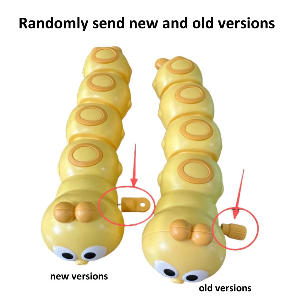 Cartoon Caterpillar Crawling Toy | Parent-Child Interactive Wind Up Toy