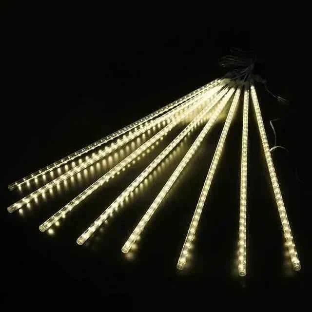 LED Hanging String Lights Meteor Shower