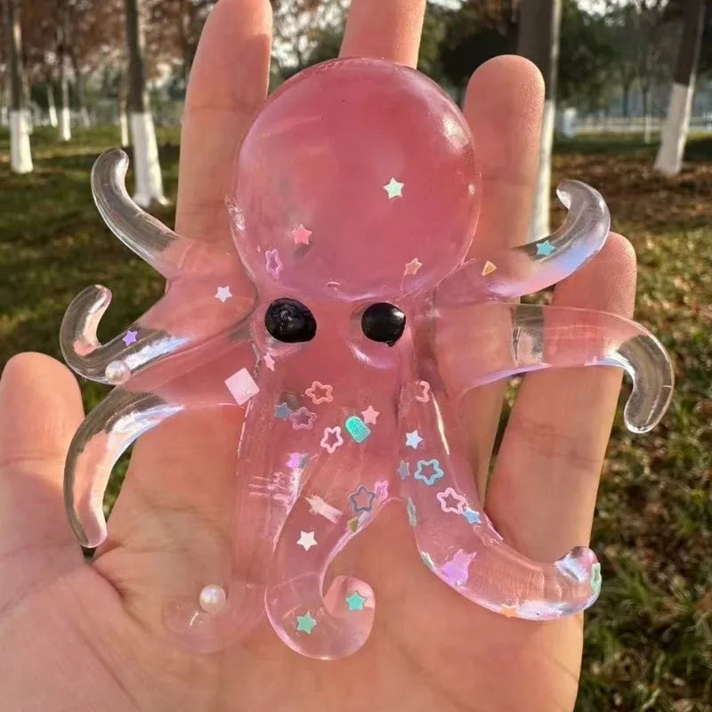 Squishy Ocean Octopus Fidget, Stress Relief Toy