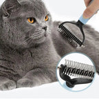 Professional Pet Hair Removal Comb | Shedding Tool for Dogs and Cats