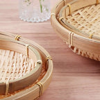 Bamboo Wicker Nesting Baskets Handmade