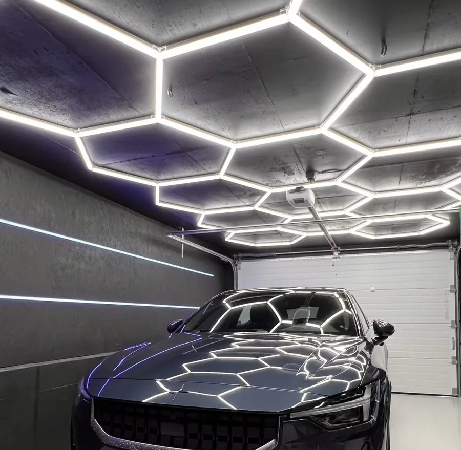 Hexagon LED Honeycomb Garage/Shop Light