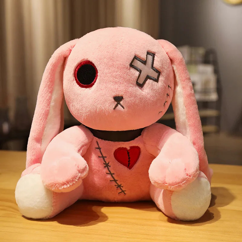 Spooky Gothic Bunny Halloween Stuffie, 3 Colors