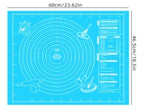 Large Silicone Pastry Mat | Non-Stick Dough Rolling Board