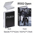 Luxury Fake Books Home Decoration Accessories for Living Room Fashion Fake Book Storage Box Simple Nordic Coffee Table Books