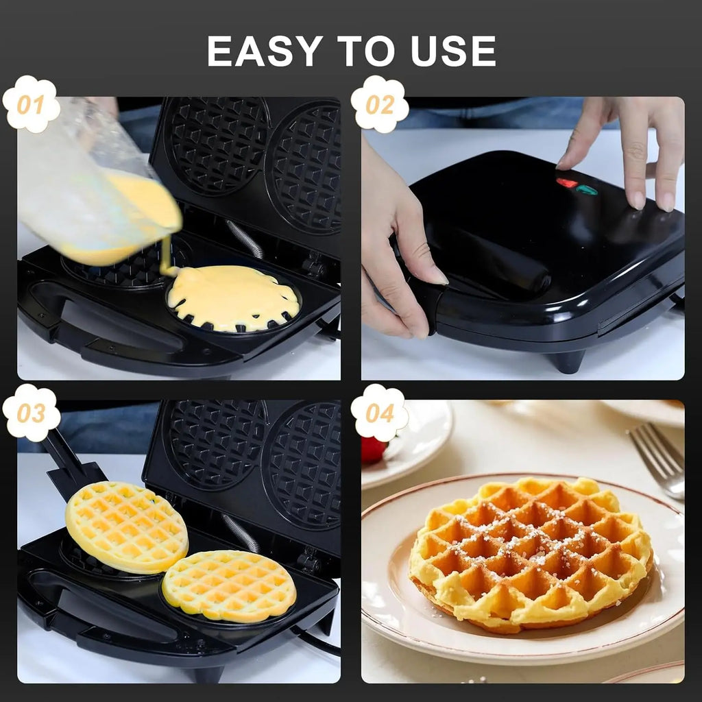 3-in-1 Sandwich Maker, Panini Press, Waffle Maker