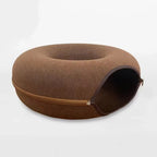 Interactive Tunnel/Donut Cat Bed & House