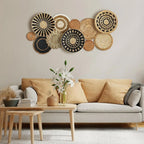 11 Pcs Boho Hanging Wall Basket Set
