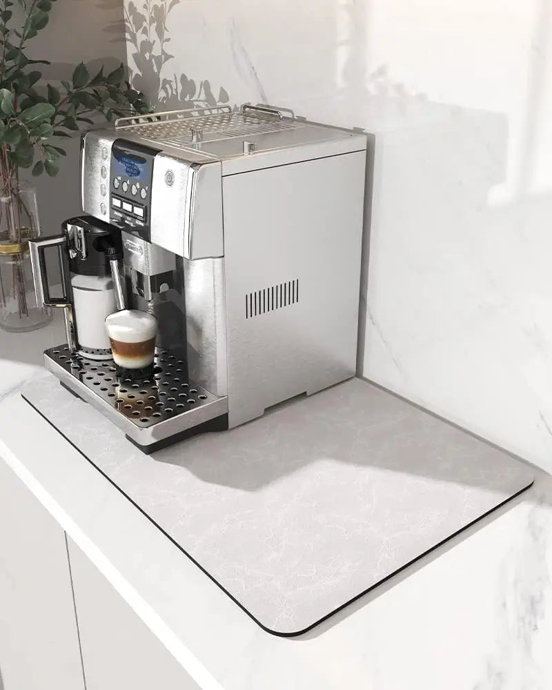 Absorbent Dish Drying & Coffee Station Mat, Various Colors, Sizes