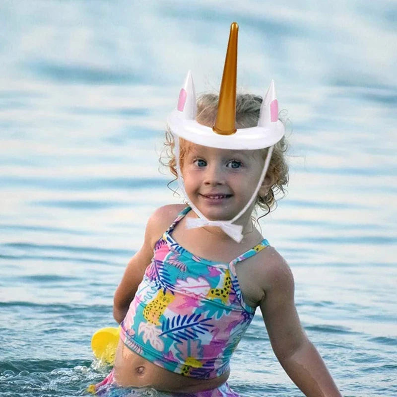 Unicorn Inflatable Ring Toss Game | Kids Beach Pool Toy