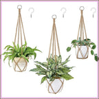 Macrame Plant Hanger Set of 3