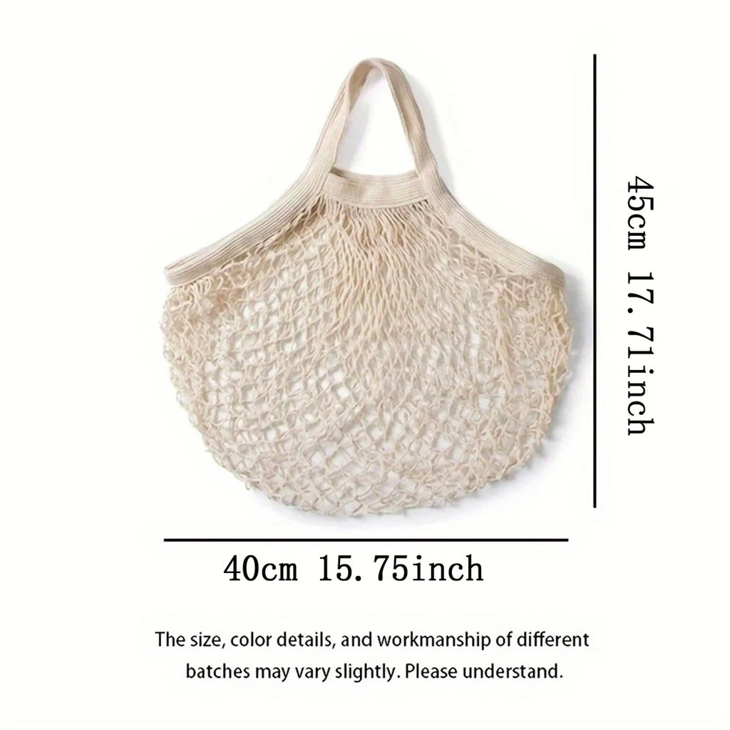 Reusable Cotton Mesh Grocery/Shopping Bag