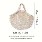 Reusable Cotton Mesh Grocery/Shopping Bag