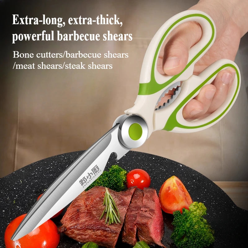 Multifunction Stainless Steel Kitchen Scissors