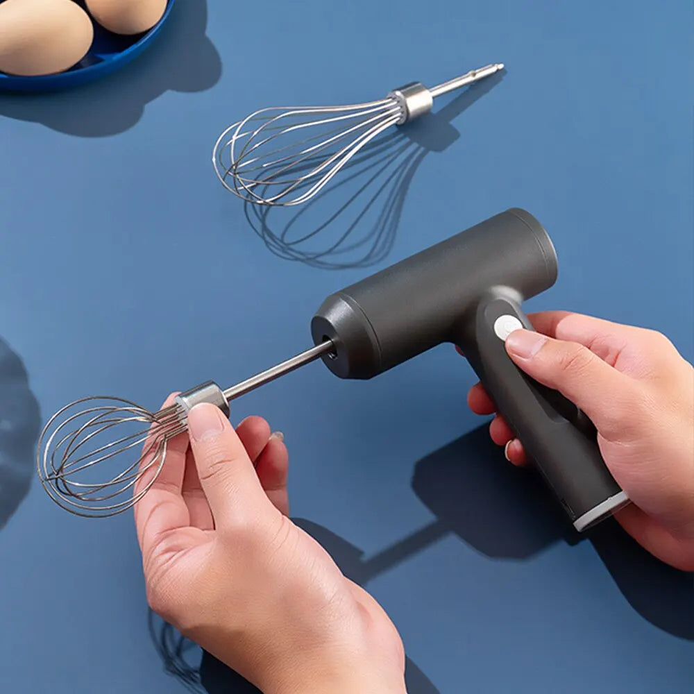 Portable 3-Speed Electric Food Mixer 3-Colors