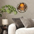 The Metal Wall Art of Classic Nativity: A Vintage Religious Scene Display, Weather-Resistant, Beautifying The Home Living Space