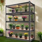 72"/60"H 2000LBS Capacity Heavy Duty Adjustable Shelves