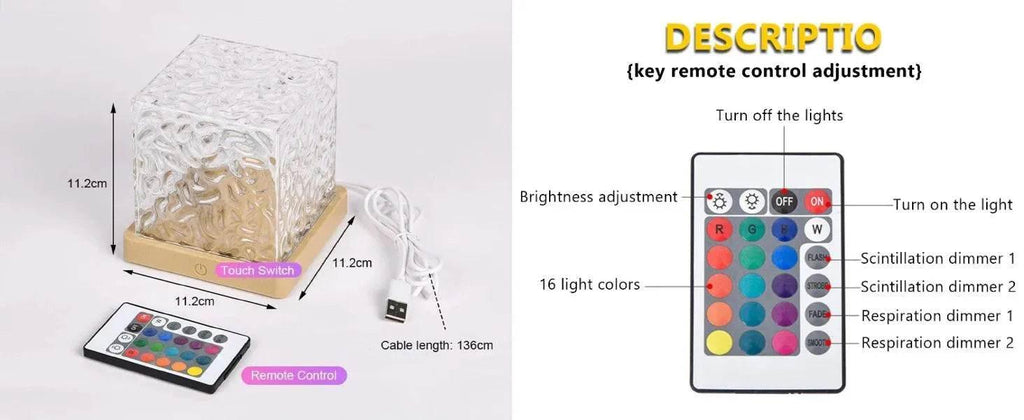 Viral Wave Projector Light 16 Colors Midnight Aura